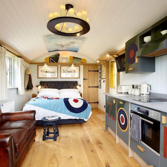 Hornington Manor Luxury Shepherd Huts Сasa de vacaciones
